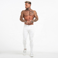 Men Stretch Jeans - White